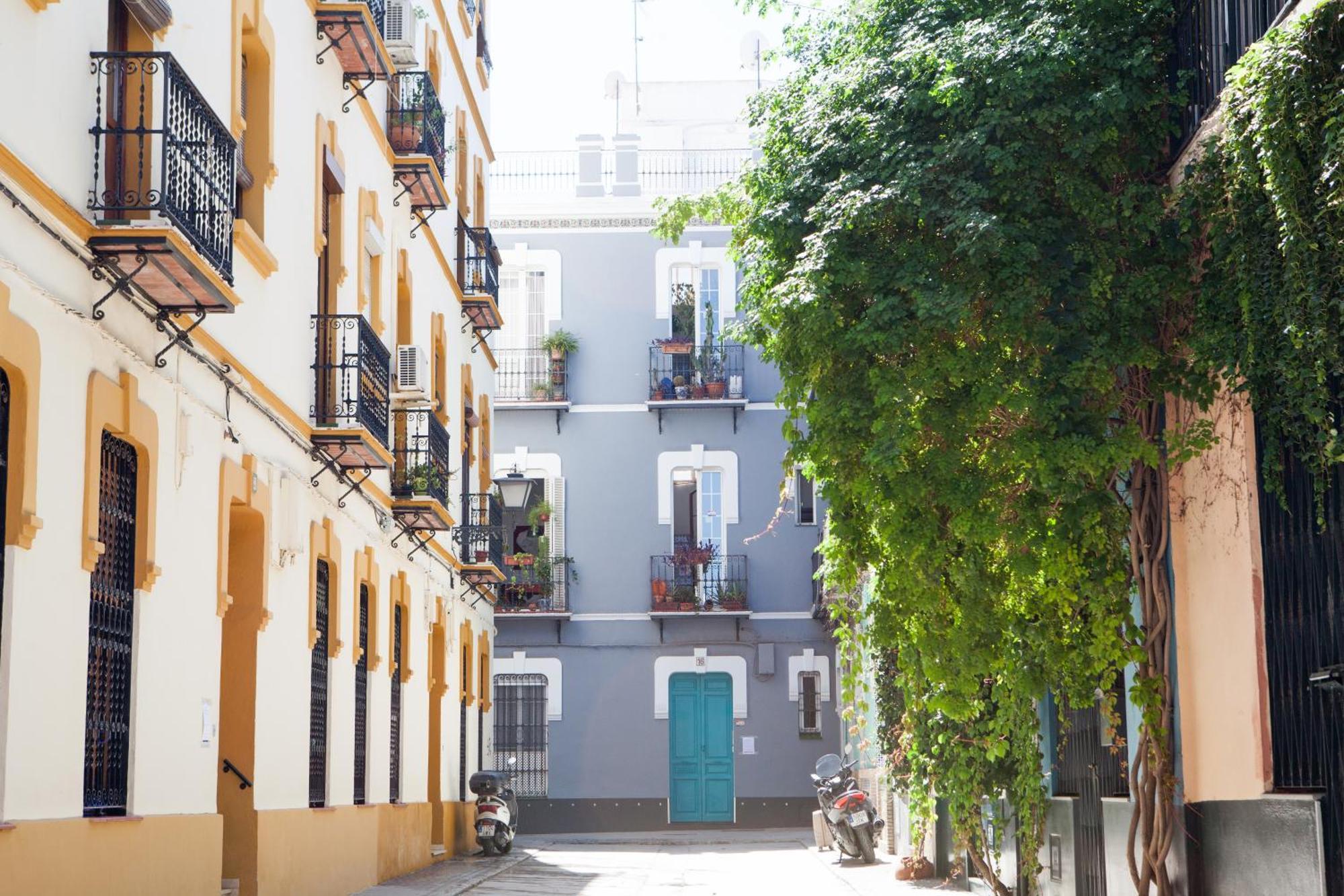 Zona Alameda De Hercules Silencioso Sevilla Eksteriør billede
